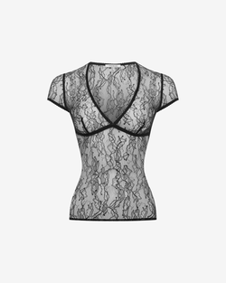 Топ из кружева