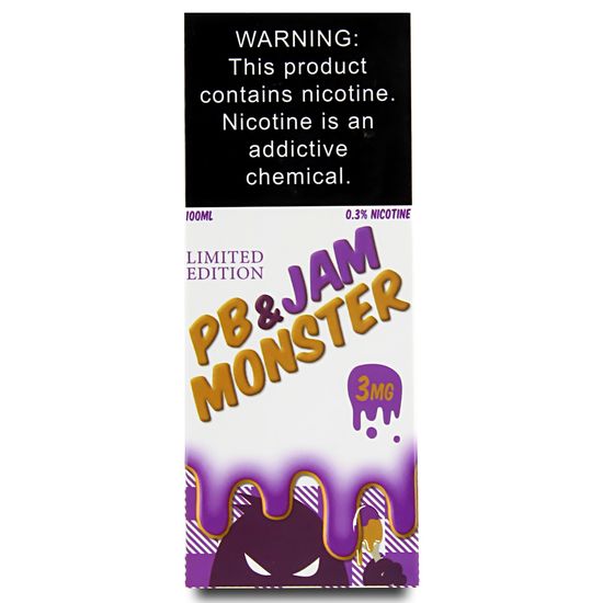 Жидкость Jam Monster (100 мл, 3 мг) PB & Grape