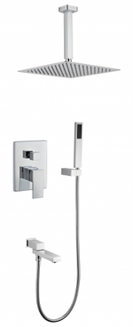 Душевая система скрытого монтажа Grocenberg GB5089CR-2 Хром