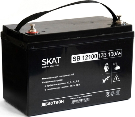 Аккумулятор  Бастион SKAT SB 12100