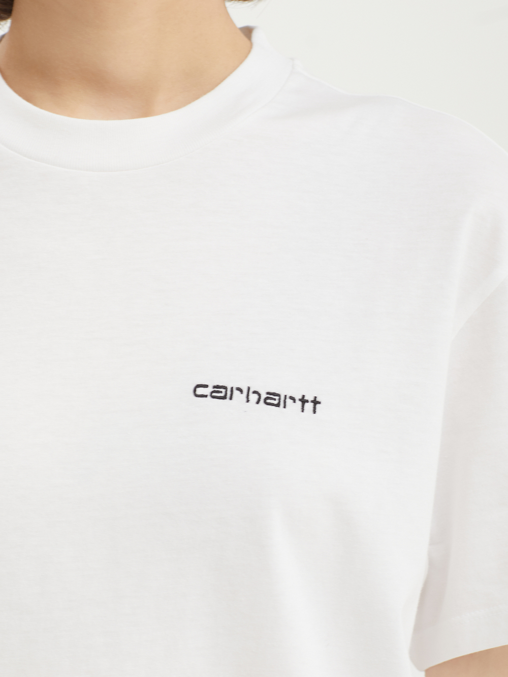 Женская Футболка Script Embroidery