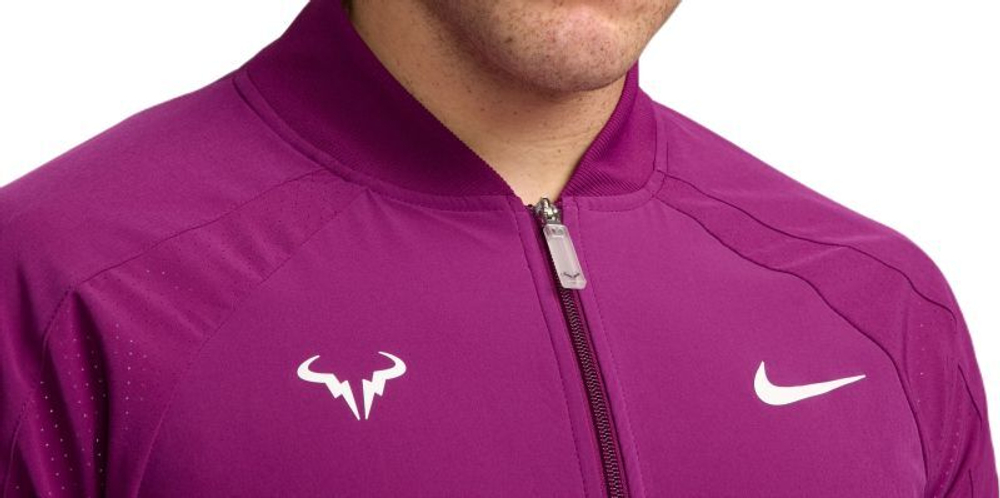 Мужская теннисная кофта Nike Court Dri-Fit Rafa - Фиолетовый