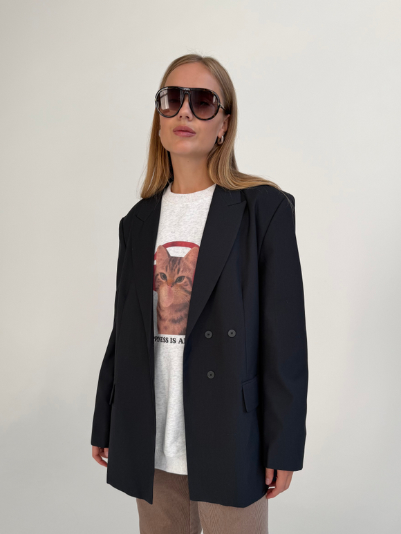 Пиджак Las Celula темно-синий