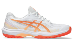 Женские кроссовки для бадминтона/сквоша Asics Court Hunter FF - white/vivid coral