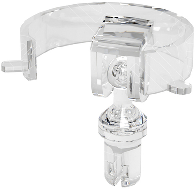 Подставка для кольца/объемная прозрачная/D-21 мм.