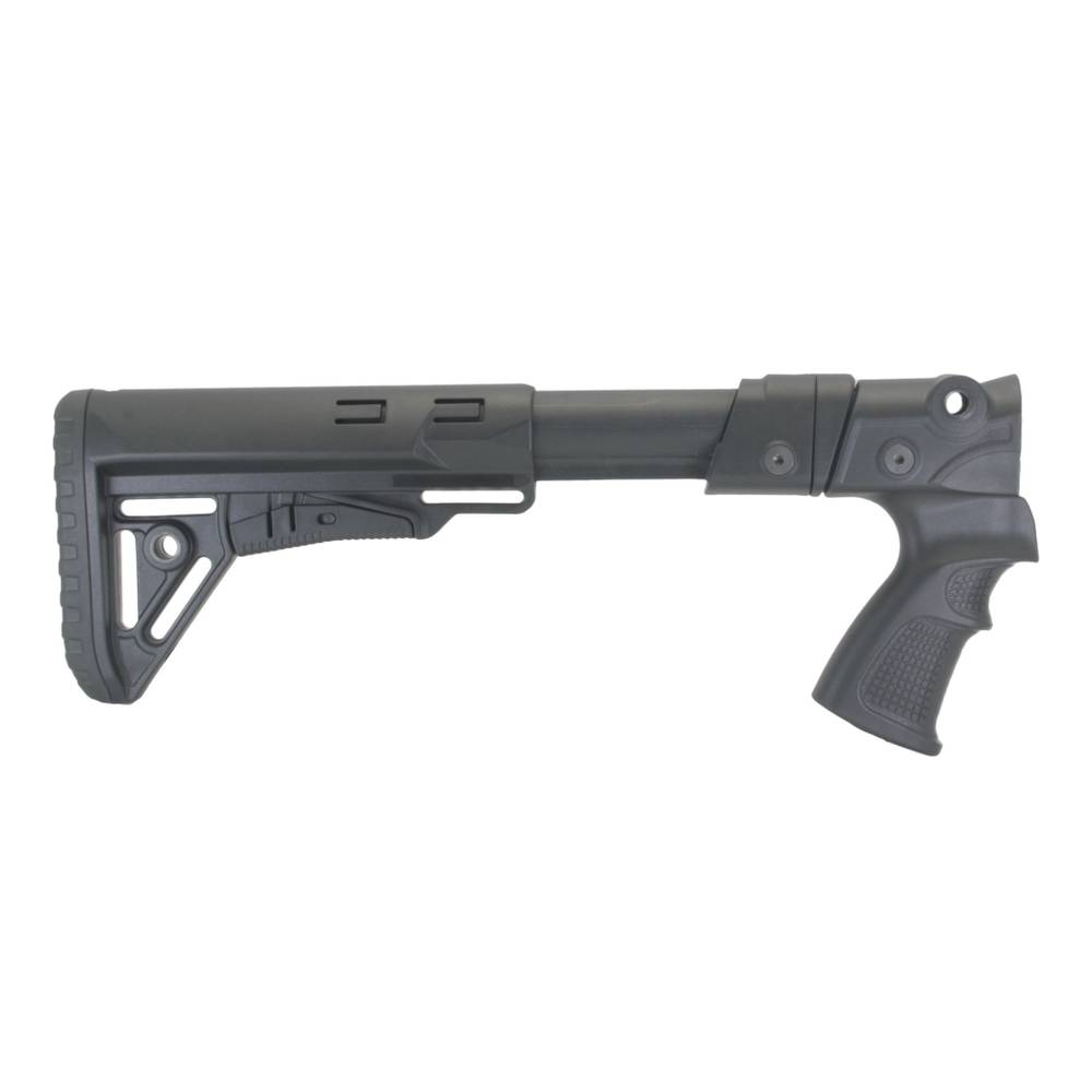 Приклад МР-155 пластик, DLG Tactical. Черный