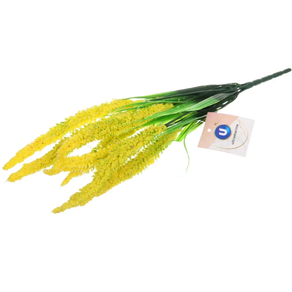 Цветы искусственные «Прованс» 40см Вереск, цвет желтый