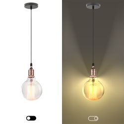 Светильник подвесной ЭРА PL13 E27 - 4 RG под лампу E27 хром