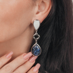 Серьги Possebon Madre, Sodalit A0585.1.23 S