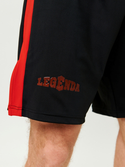 Шорты Legenda Urban черный/красный