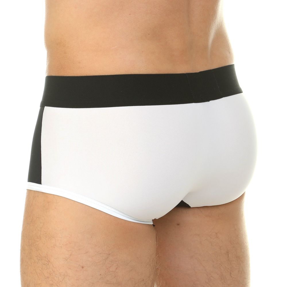 Мужские трусы хипсы сетчатые черные ES Collection