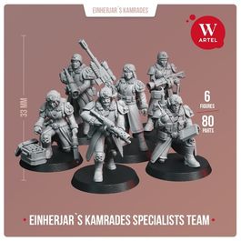 Комплект миниатюр Einherjar`s Kamrades Specialists Team