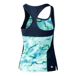 Женская теннисная майка BIDI BADU Jua Tech Tank Top Women - Multicoloured, Dark Blue