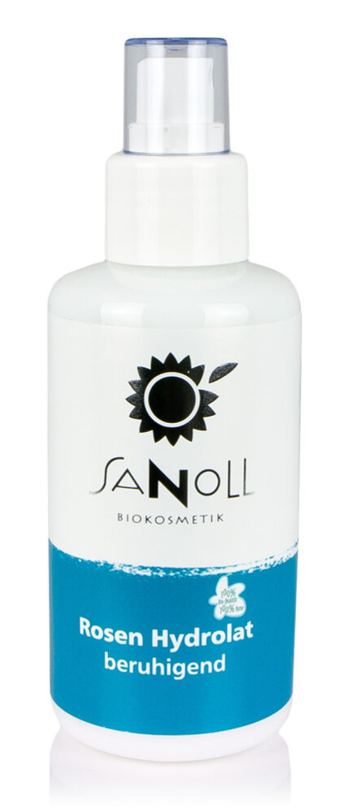 Успокаивающий гидролат розы Sanoll, 100 мл