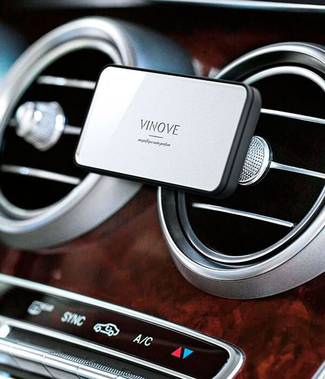 ВАРШАВА белый с розовым золотом, дизайнерский ароматизатор для автомобиля Original Warsaw, Vinove