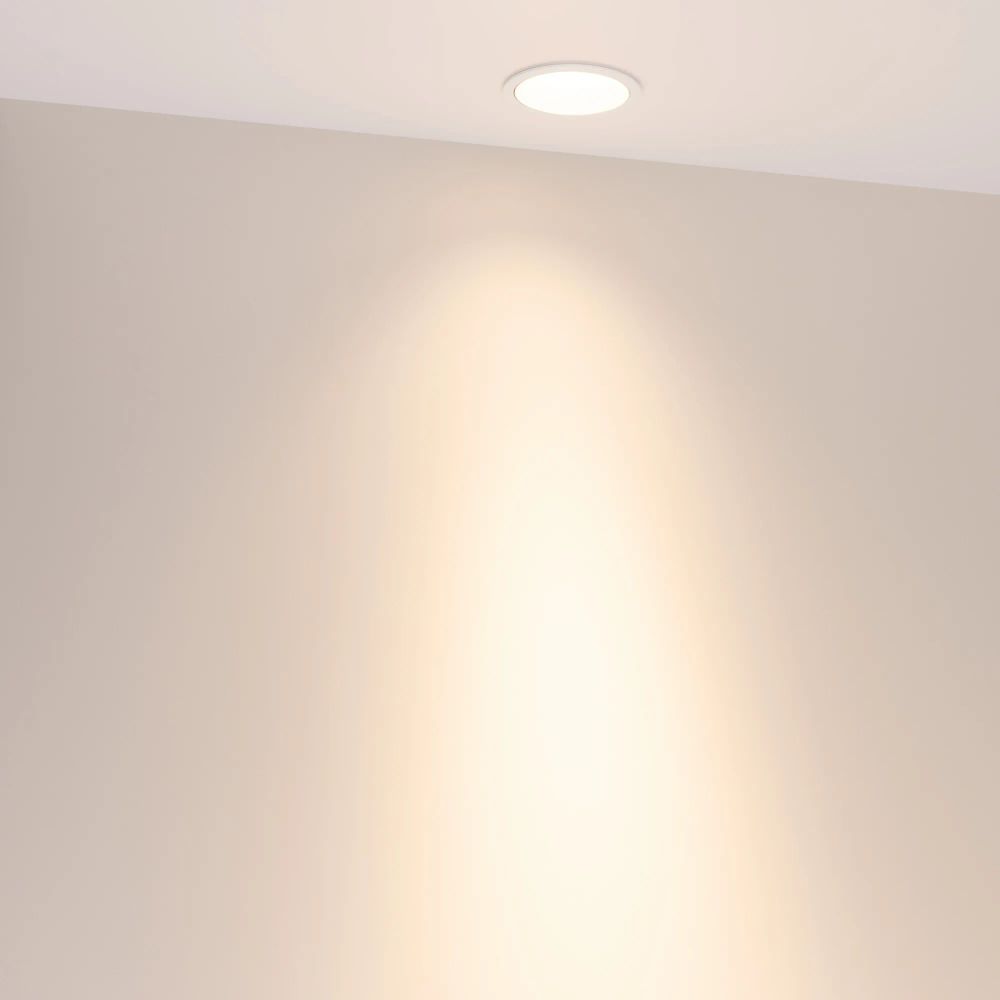 Светильник MS-ARADO-BUILT-R65-9W Warm3000 (WH-WH, 24 deg, 230V) (Arlight, IP20 Металл, 5 лет) 059105