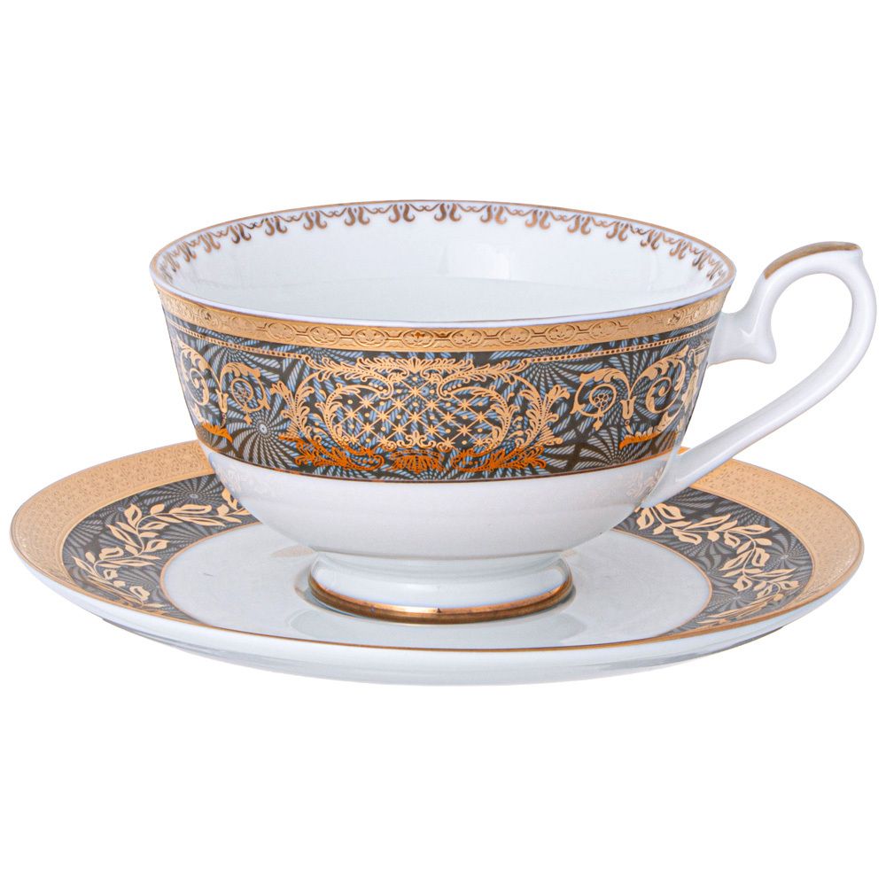 ЧАЙНЫЙ СЕРВИЗ LEFARD "ПРАЗДНИЧНЫЙ" HА 6 ПЕР. 14 ПР. 1300/250/270 МЛ (КОР=1НАБ.)