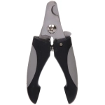 Когтерез для животных «ПРЕМИУМ - МОЙ БРО», прорезиненная ручка, цвет серый/черный, 6.7*15см