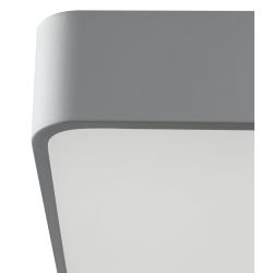 Светильник LED ЭРА Geometria SPO-163-W-40K-050 Quadro 50Вт 4000К 5000Лм IP40 600*80 белый подвесной драйвер внутри