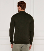 Хлопковый свитер Aeronautica Militare - оливковый(MA1390L415)