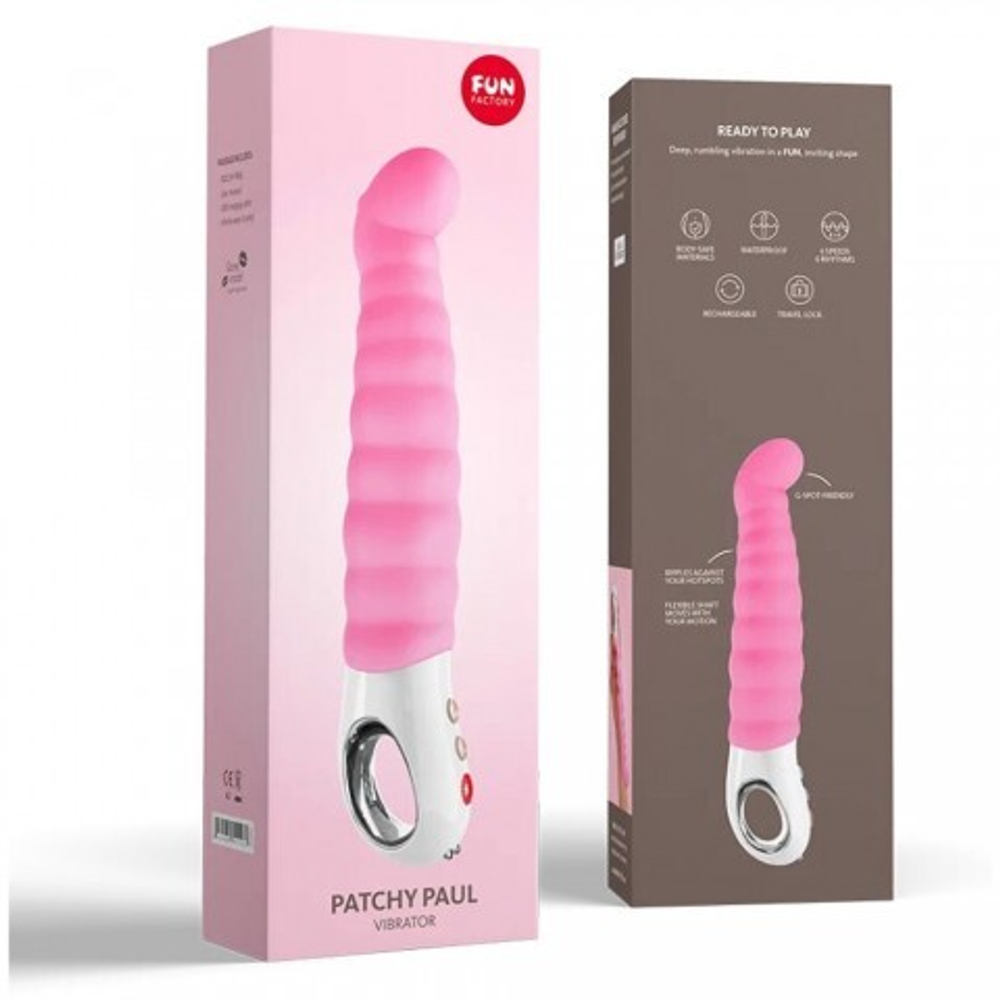 Вибратор Patchy Paul от Fun Factory розовый