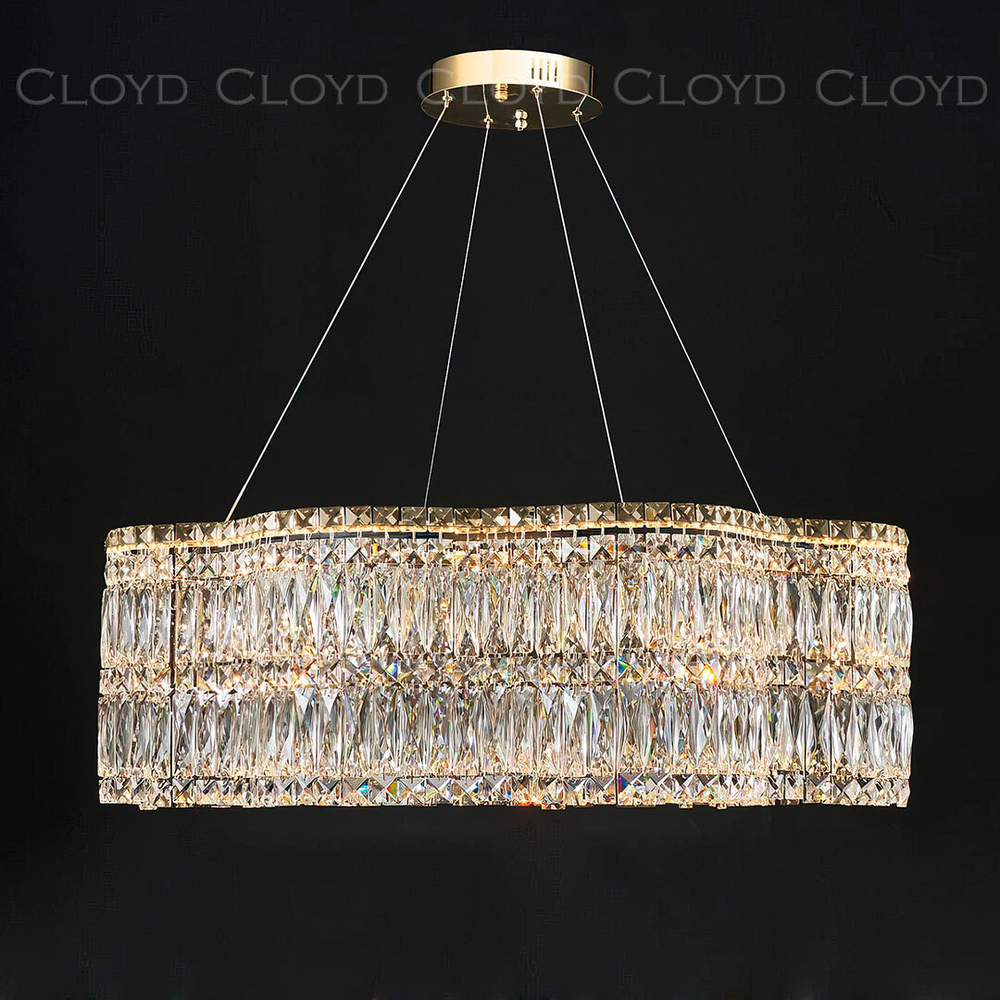 Люстра Cloyd ANTREA-B C1 / Ø80 см - золото (арт.11578)