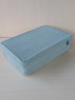 Корзина плетеная с крышкой