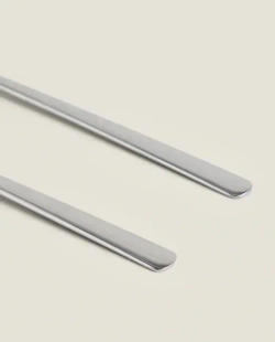 ZARA HOME СТАЛЬНОЙ СЕРВИРОВОЧНЫЙ НАБОР ДЛЯ САЛАТА (НАБОР ИЗ 2 ПРЕДМЕТОВ), РАЗНОЦВЕТНЫЙ