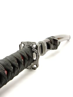 Armas Del Mundo Набор самурайских мечей, 2 шт. Ножны бордово-черный мрамор, цуба серебро