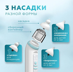 Аспиратор назальный детский, электрический соплеотсос для новорожденных