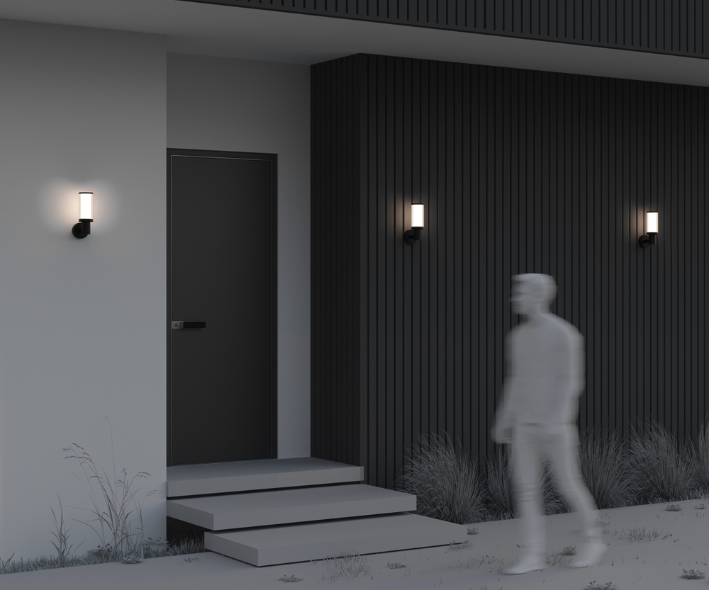 Уличный настенный светильник Outdoor O502WL-01B