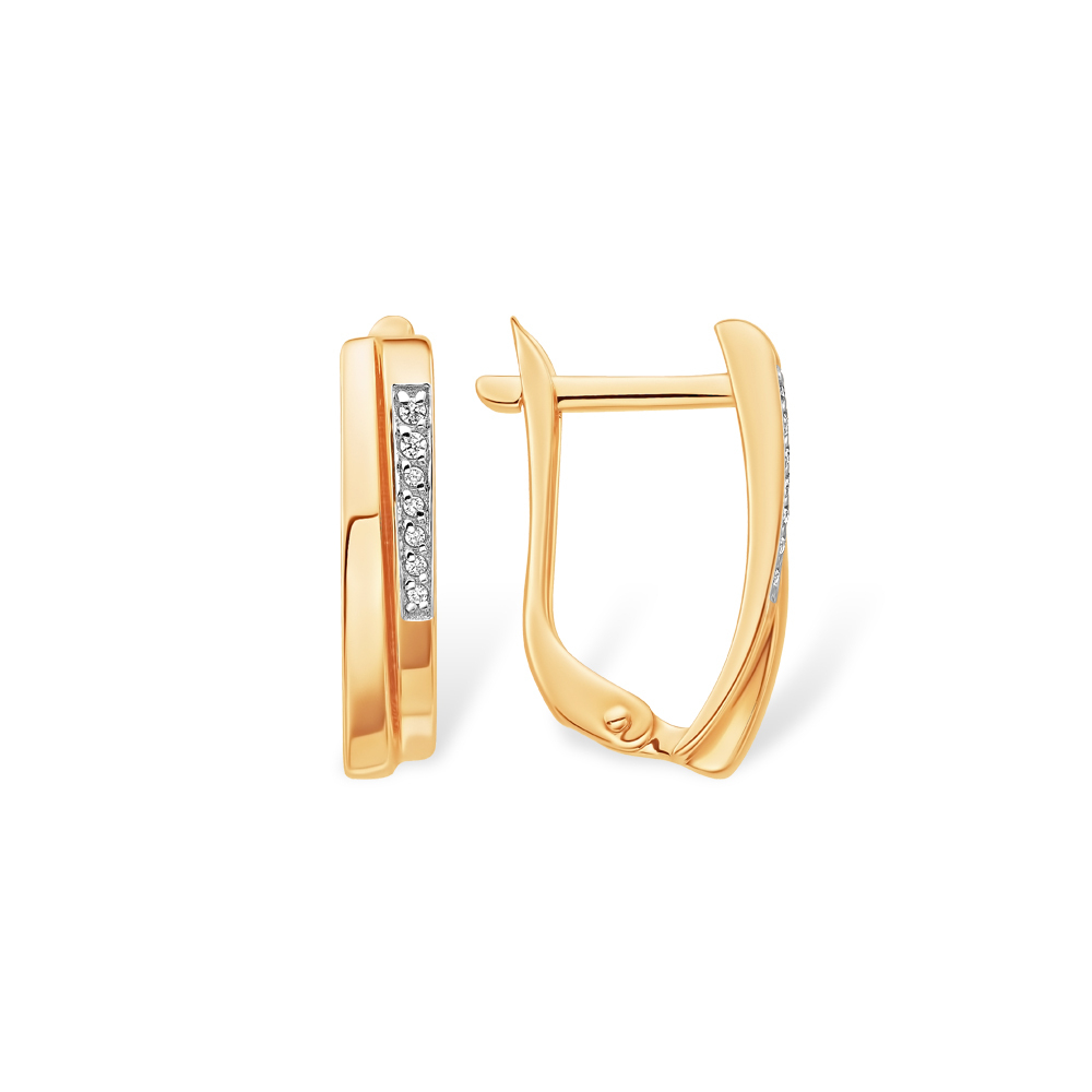 Серьги из золота 585 пробы