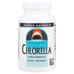 Source Naturals, Хлорелла 200 таблеток