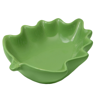 Кормушка керамическая для террариума "листик", 105*80*30мм, laguna