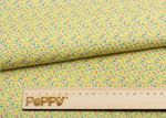 Ткань для пэчворка Peppy Нежная история, рулон 112 см / 5 метров, НИ-15 желтый, Peppy