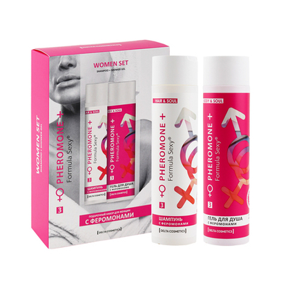 Косметический набор для жен. Formula Sexy №3 (гель для душа 250 мл + шампунь 250 мл)