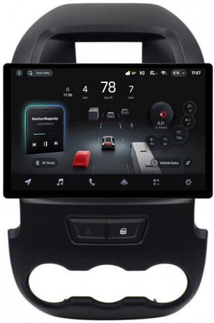 Магнитола для Ford Ranger 3 2011-2015 (рамка тип 2) - Teyes CC4-PRO монитор 13" 2K QLED на Android 13, Snapdragon 778G, 8+128, AI, CarPlay, DSP, 4G SIM-слот