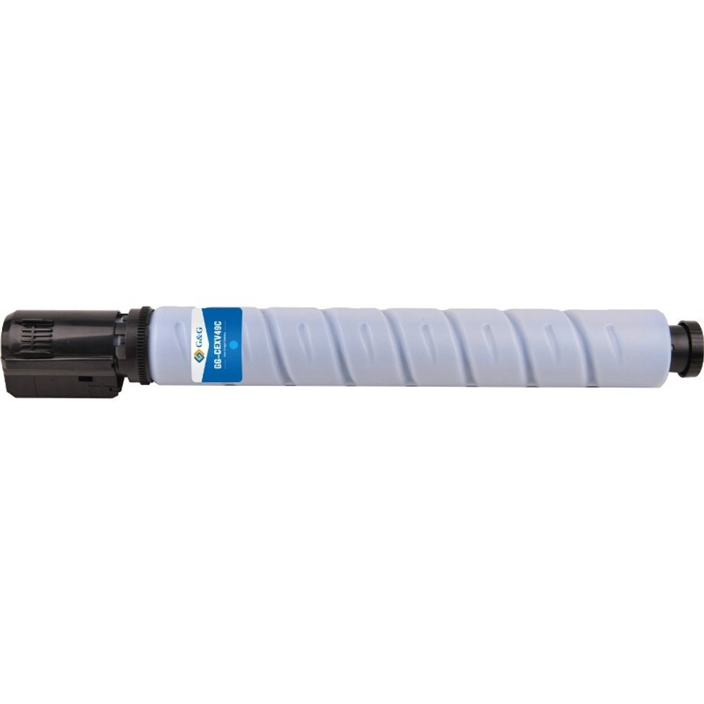 Тонер-картридж G&G, аналог Canon CEXV49C для imageRUNNER Adv C3020/C3320/C3325 голубой (19K)