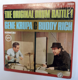 Винтажная виниловая пластинка Gene Krupa And Buddy Rich The Original Drum Battle (USA 1972)