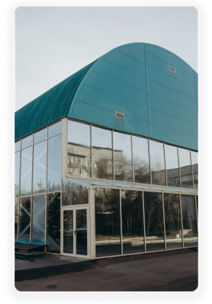 Строительство бескаркасных ангаров