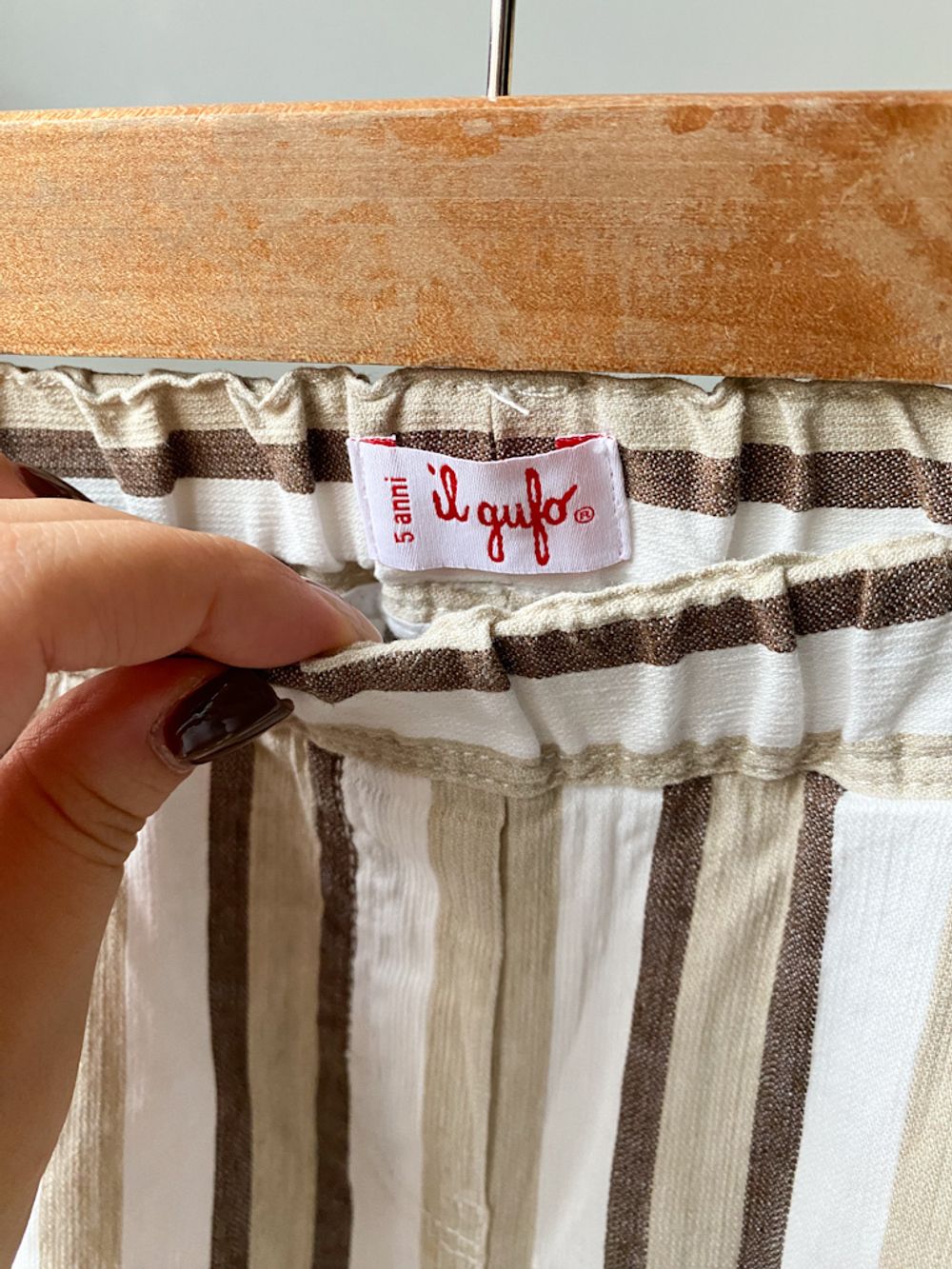 Хлопковые брюки Il Gufo, 110