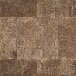 Тротуарная плитка КВАДРАТ 500х500 мм - Листопад гладкий Хаски