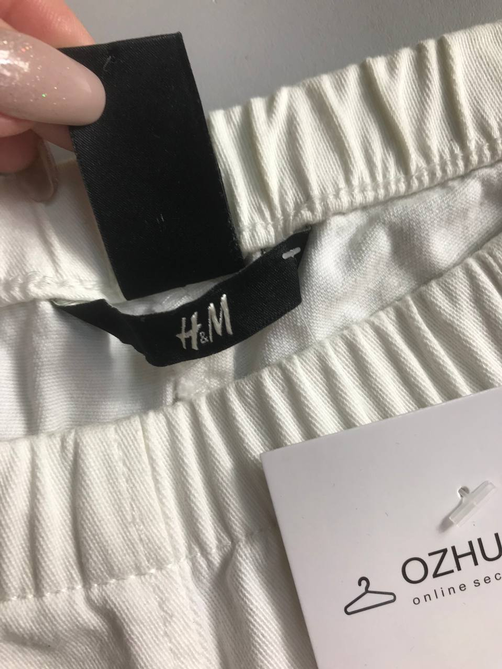 Джеггинсы H&M для летнего гардероба, маркировка S, визуально 44 размер