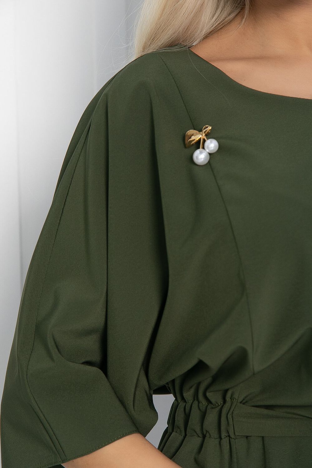 Платье Воздушный полёт (зеленая сосна) П12476-15 LT Collection