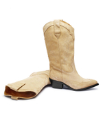 Кожаные ковбойки LIBERTY Alohas - бежевый(S100363)