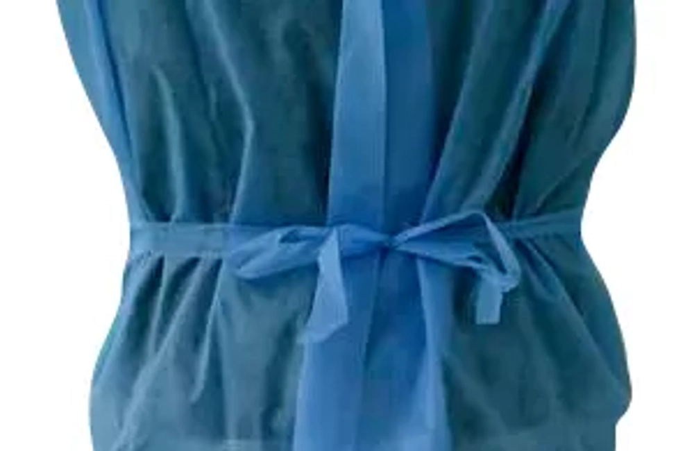 Халат хирургический нестерильный размер XXL 140 см Enmed Overlock Sewing level 1