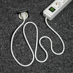 Удлинитель 1,5 м Brennenstuhl ECO-Line, 6 розеток, черный (1159500015)