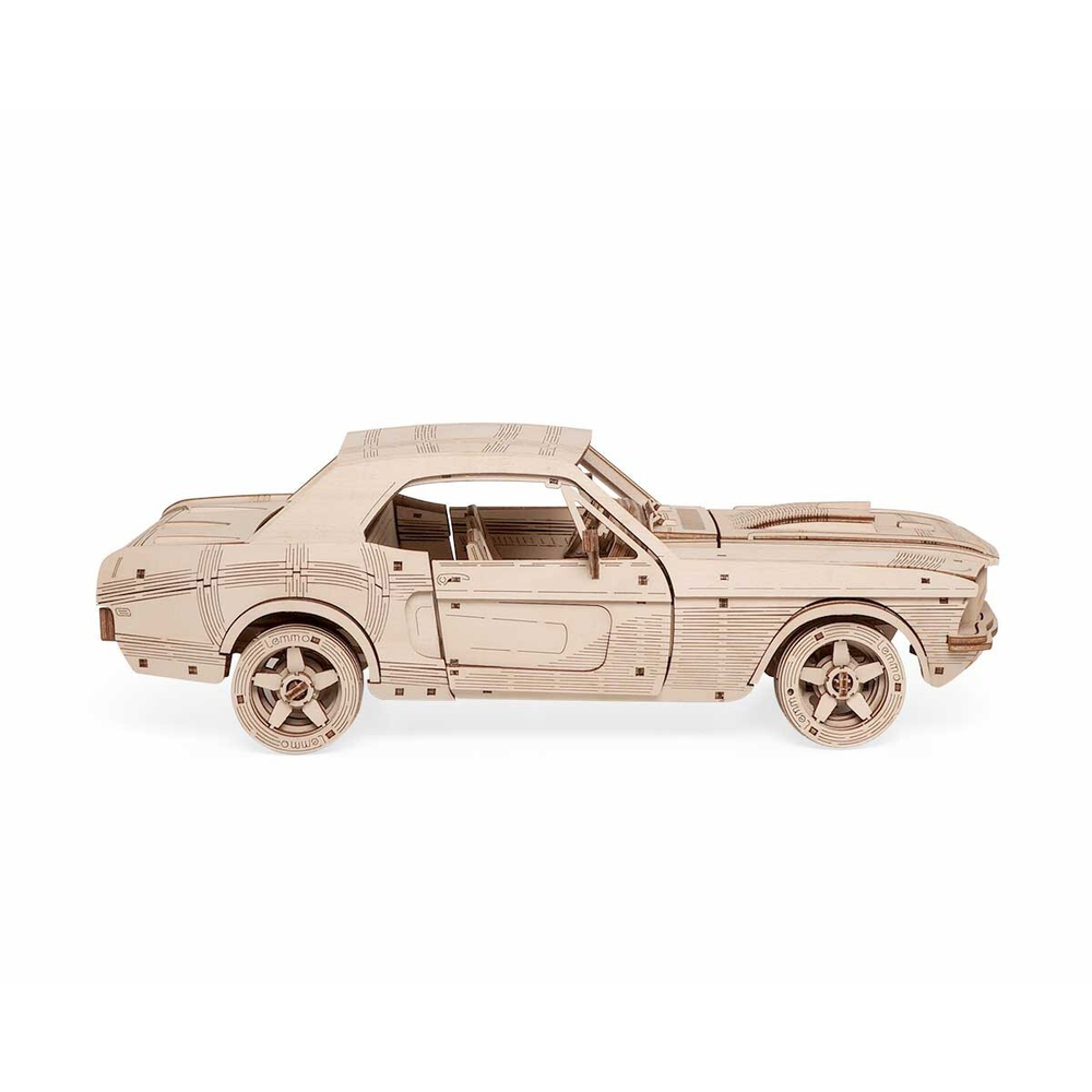 Деревянный конструктор Черная Кобра (Lemmo)