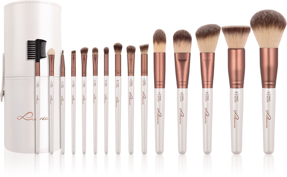 Luvia Cosmetics Prime Vegan - Косметический набор кистей, 15 szt.
