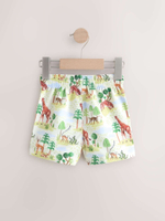 Плавки для мальчика Next AW6-481, Молочный, Зеленый